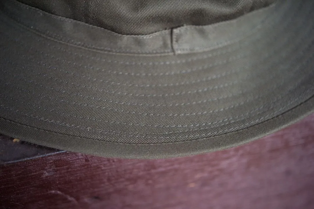 30's Hat Olive Chino/ One-Wash