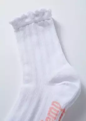 Afends Field of Dreams Hemp Socks One Pack White