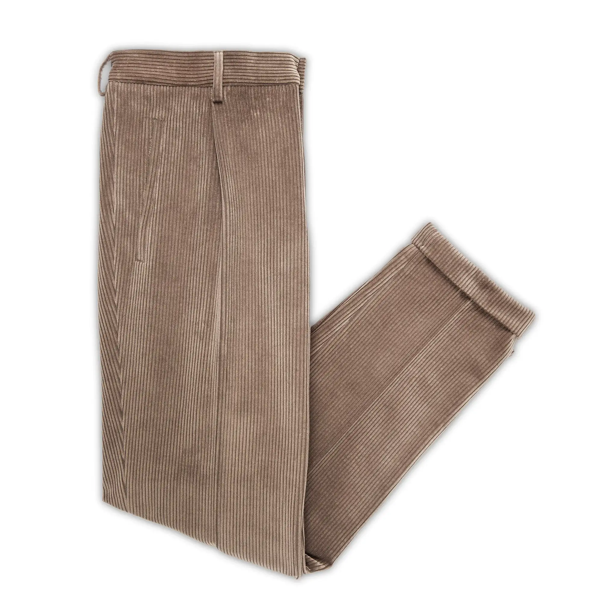 Alain Pleated Chino stretch corduroy