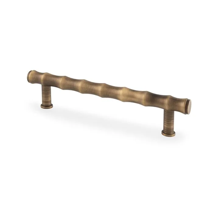 Alexander and Wilks Crispin Bamboo T-bar Cupboard Pull Handle