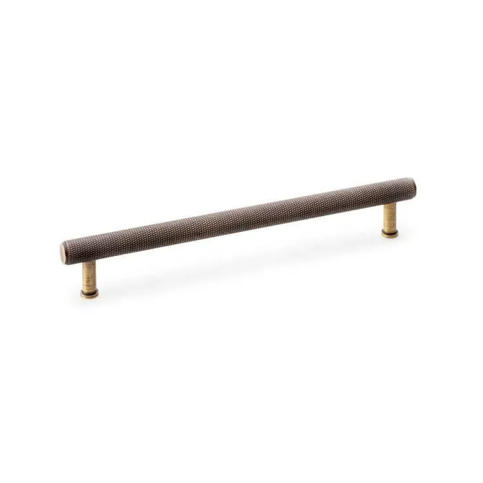 Alexander and Wilks Crispin Knurled T-bar Cupboard Pull Handle