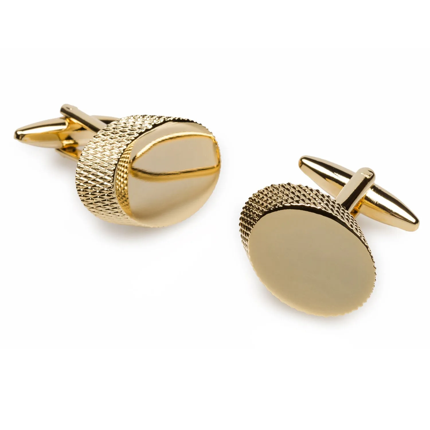 Alexander The Great Gold Cufflinks