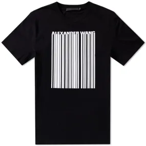 Alexander Wang Barcode TeeBlack