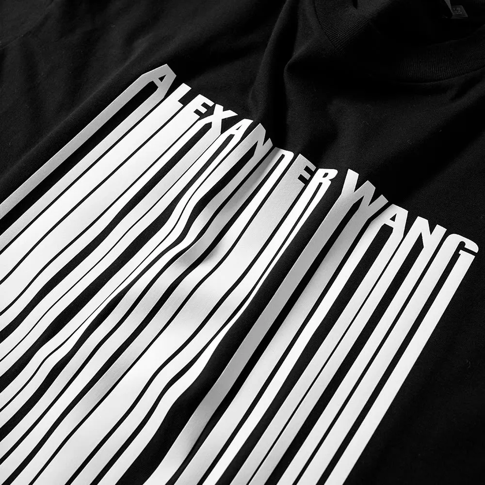 Alexander Wang Barcode TeeBlack