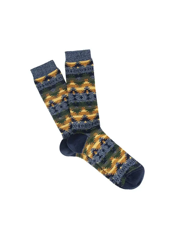 Anonymous Ism Wigwam JQ Crew Socks Navy