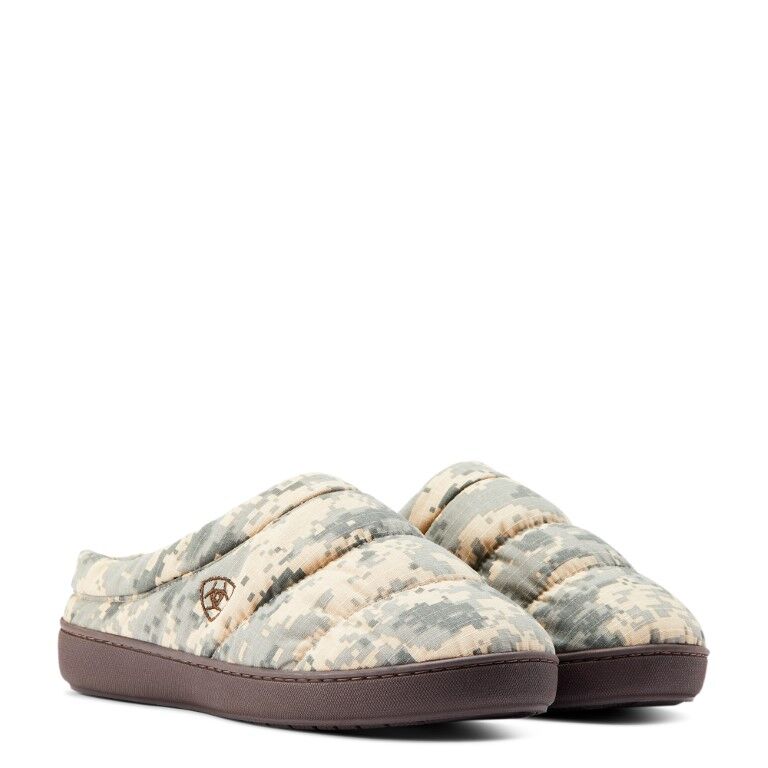 Ariat Men's Crius Clog Slipper in Sage Digi Camo