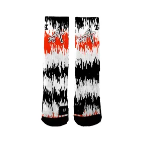 Arlee Warriors Scribbles Socks