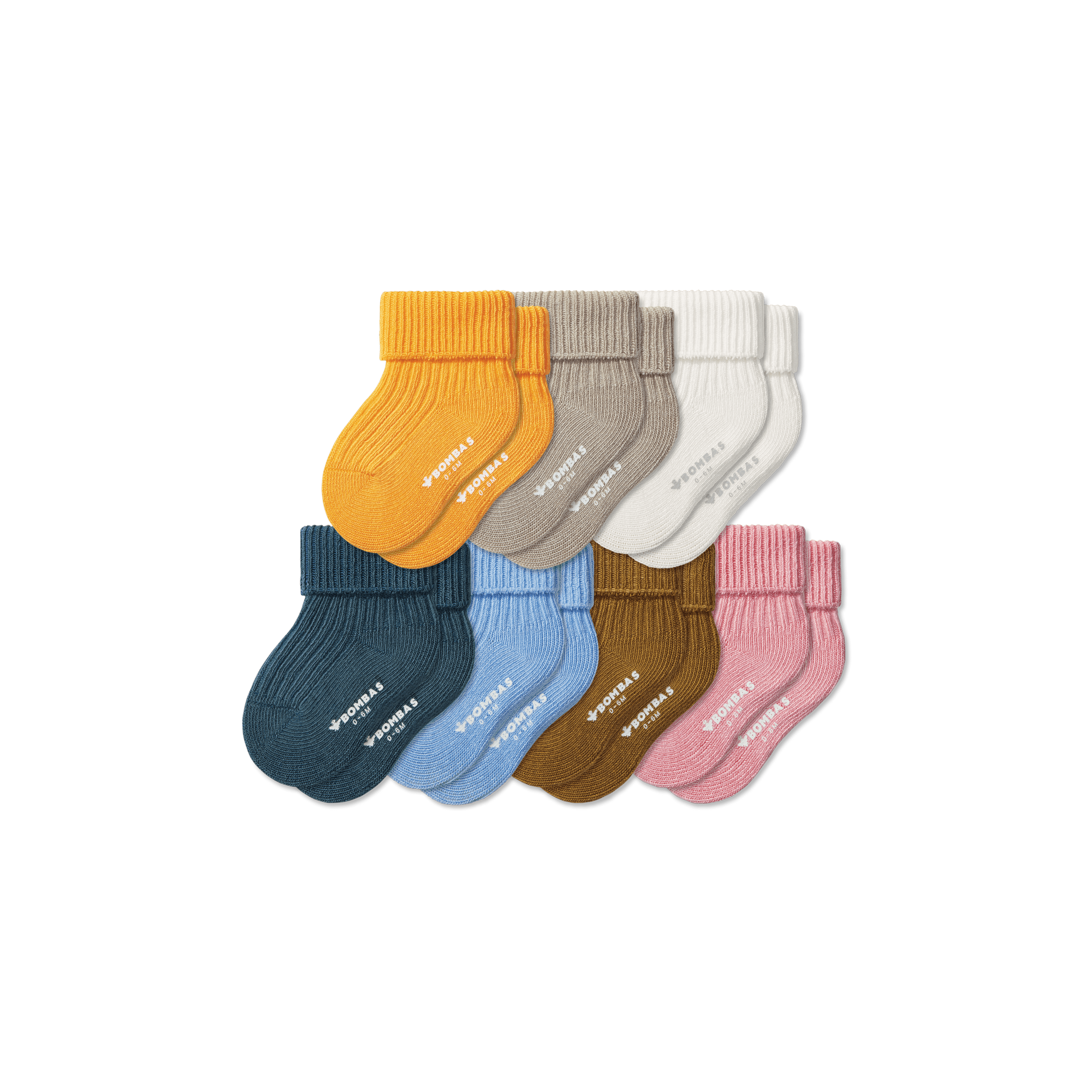 Baby Week of Bombas Sock 7-Pack (0-6 Months)