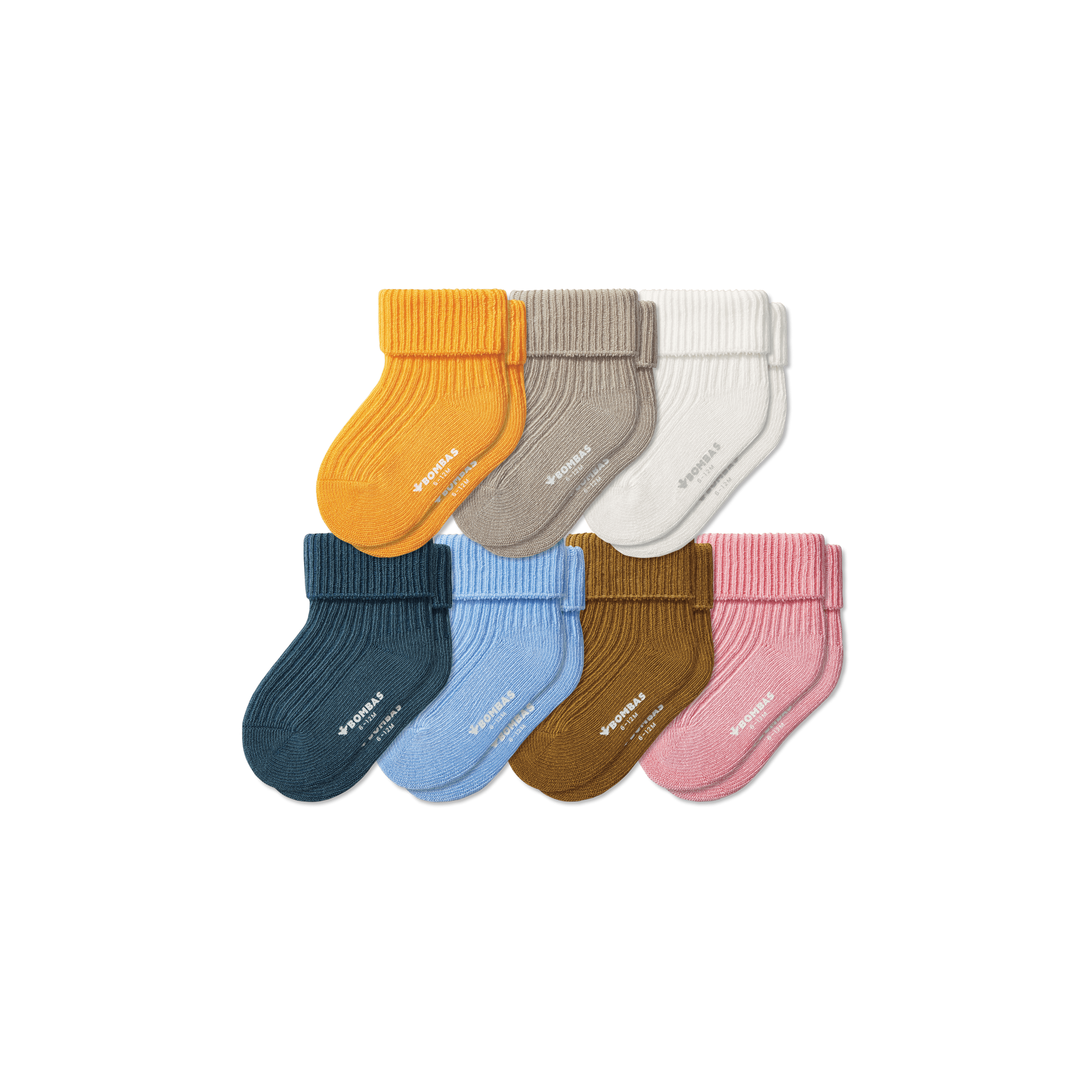 Baby Week of Bombas Sock 7-Pack (6-12 Months)