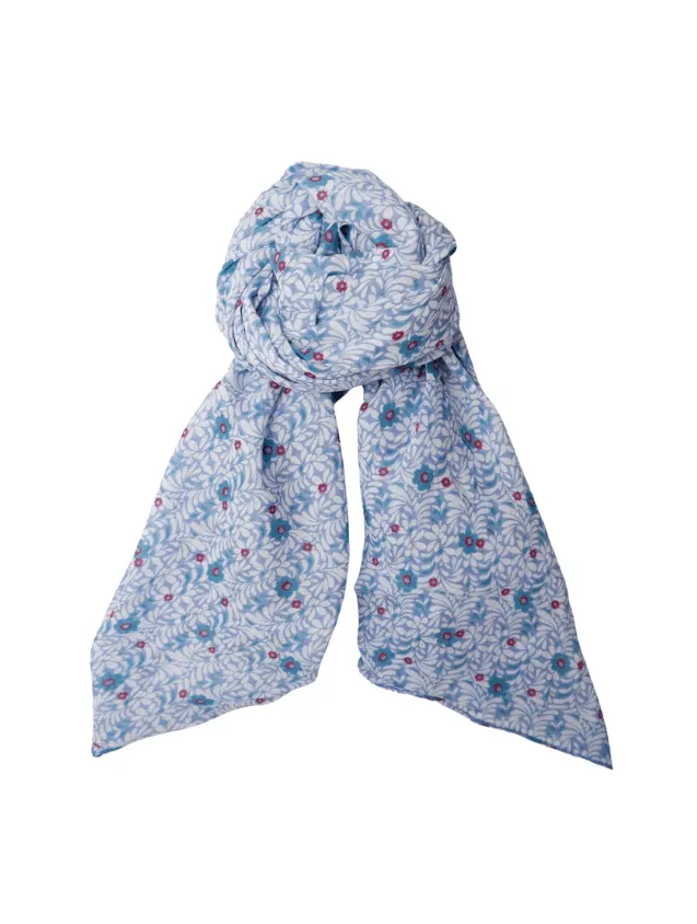 BC DAGMAR LONG SCARF - BLUE - Designer clothes shop | Designer brands clothes | Womens designer clothes | Designer brands UK | C