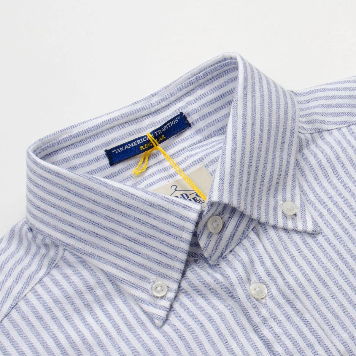 BD Baggies - Bradford BD Shirt - Brushed Oxford Striped