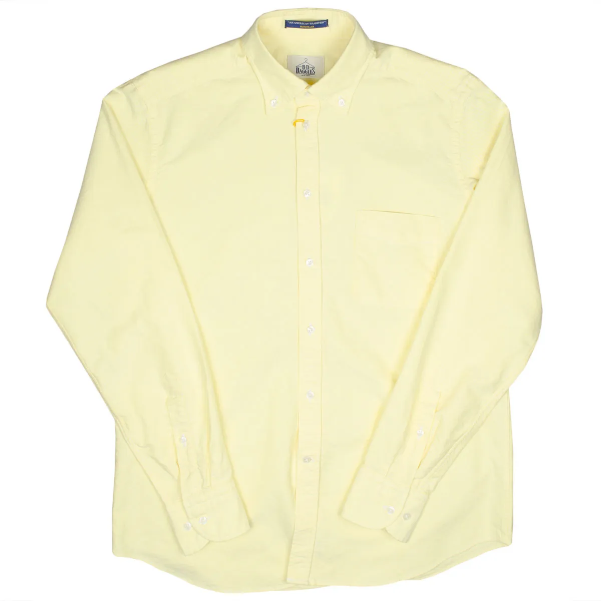 BD Baggies - Bradfort BD Shirt With Pocket - Oxford Yellow