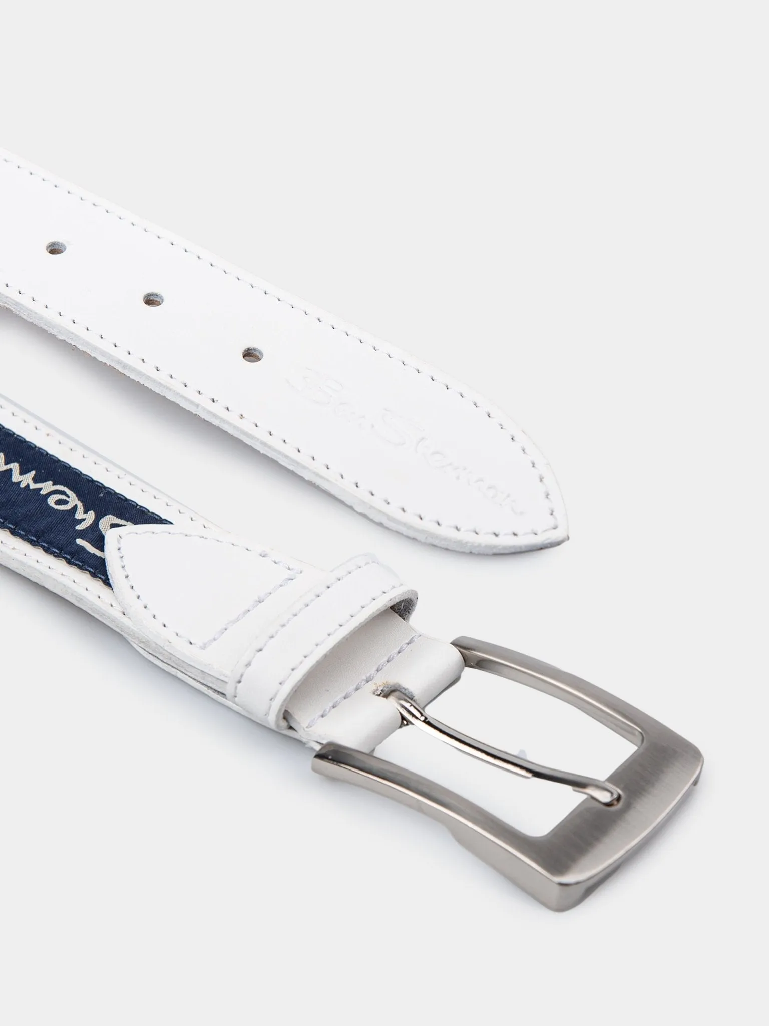 Ben Sherman Belt White