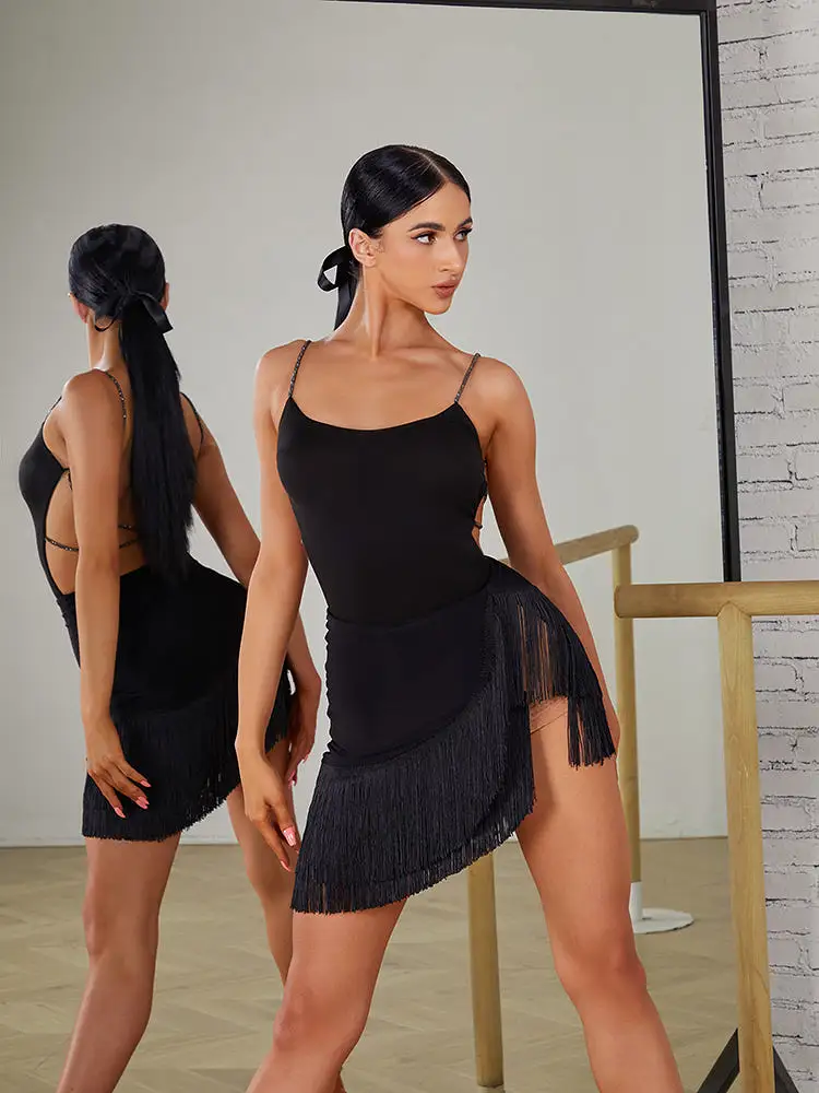 Black Latin Practice Attire| Freedom and Sensuality | 2411