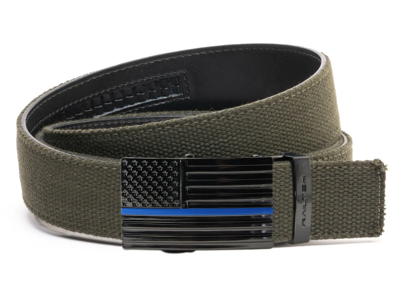 Blue Line American Flag Railtek Belt