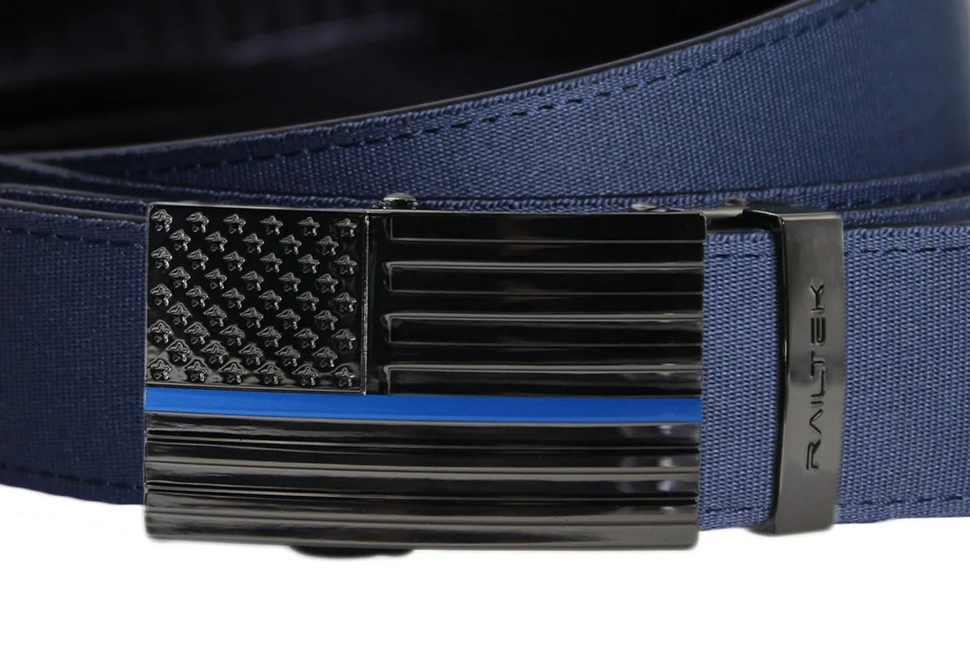 Blue Line American Flag Railtek Belt