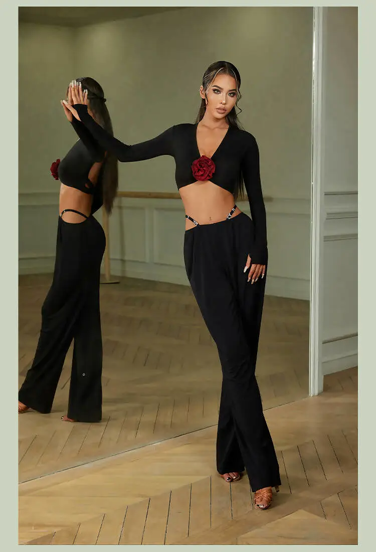 Bold Latin Dance Practice Outfit | 2259