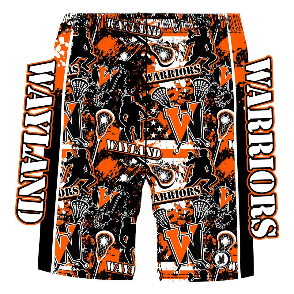 Boys & Mens Wayland Warriors Lax Short