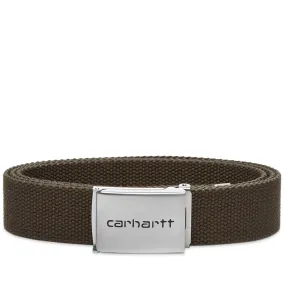 Carhartt WIP Chrome Clip BeltCypress