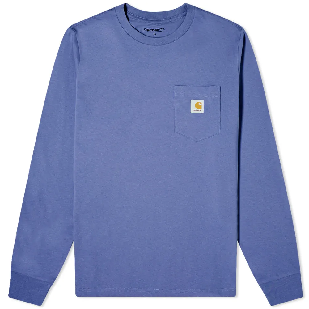 Carhartt WIP Long Sleeve Pocket TeeCold Viola