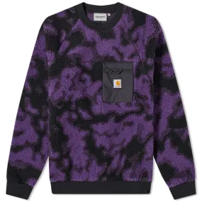 Carhartt WIP Prentis SweatCamo Blur & Purple