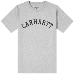 Carhartt WIP University Logo TeeGrey Heather & Black