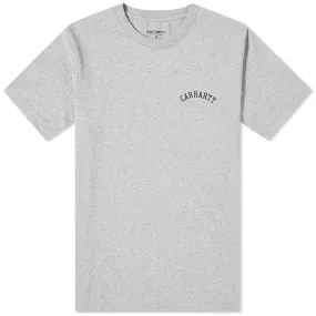 Carhartt WIP University Script T-ShirtGrey Heather & Black