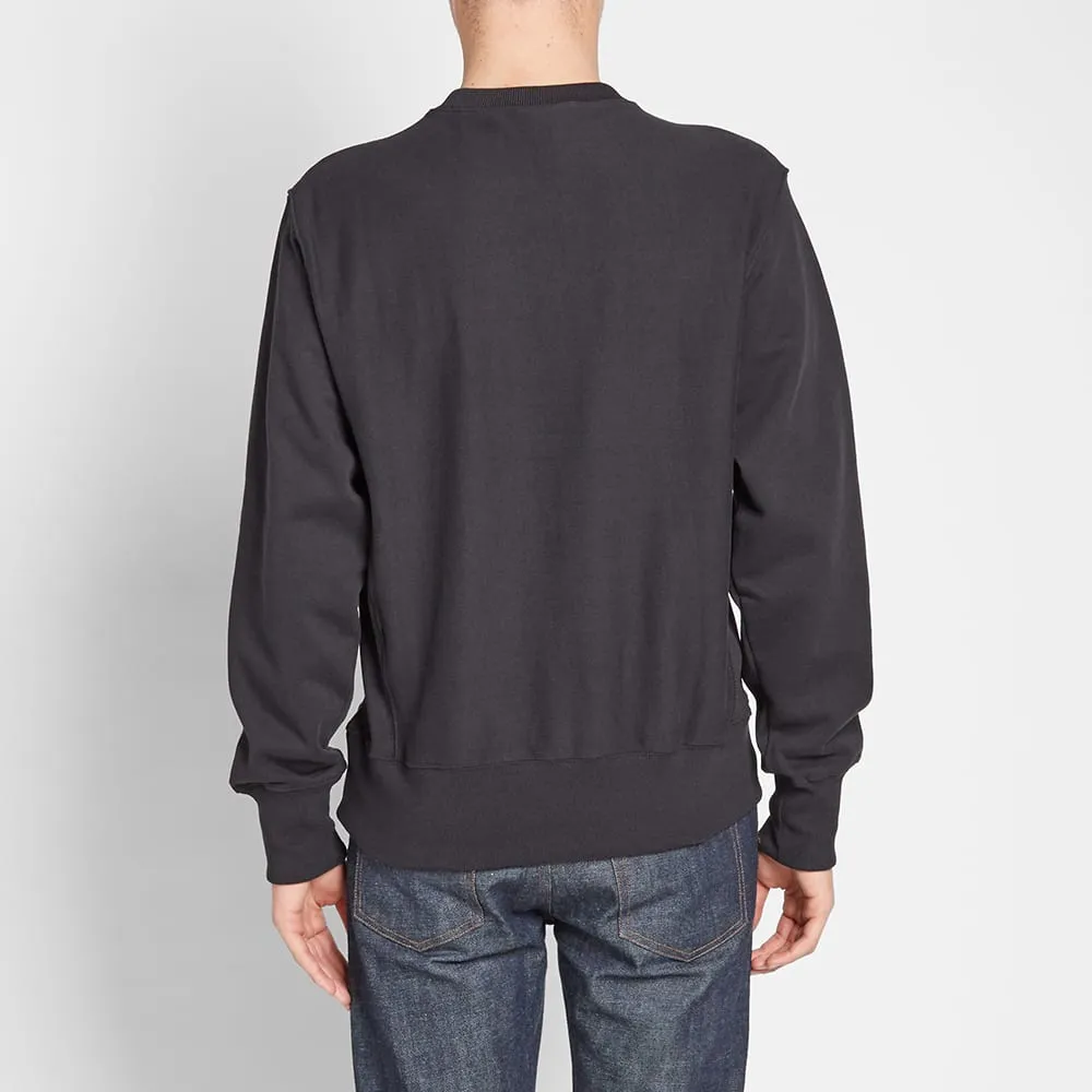 Champion Reverse Weave Classic Crew SweatBlack