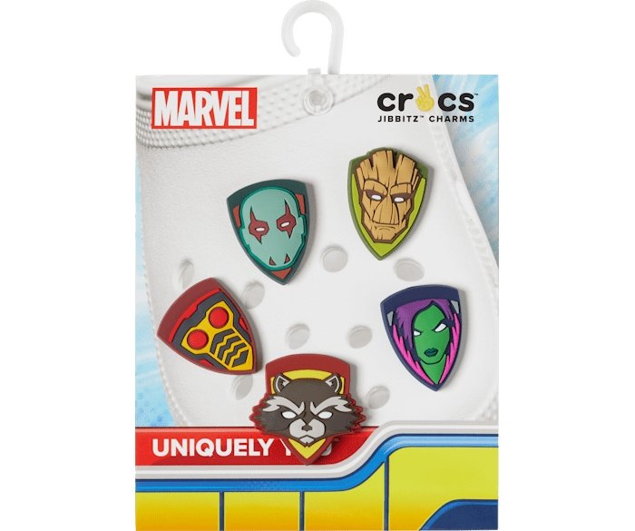 Crocs Jibbitz Guardians of the Galaxy 5 Pack Charms