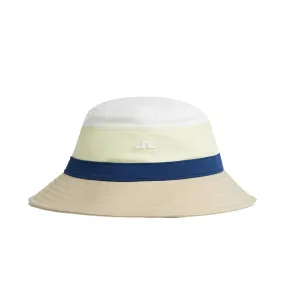 Denver Tech Stretch Stripe Bucket Hat Wax Yellow - SS24