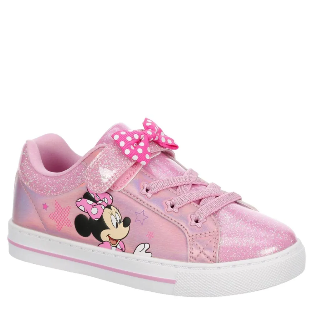 DISNEY  GIRLS LITTLE-BIG KID MINNIE SNEAKER