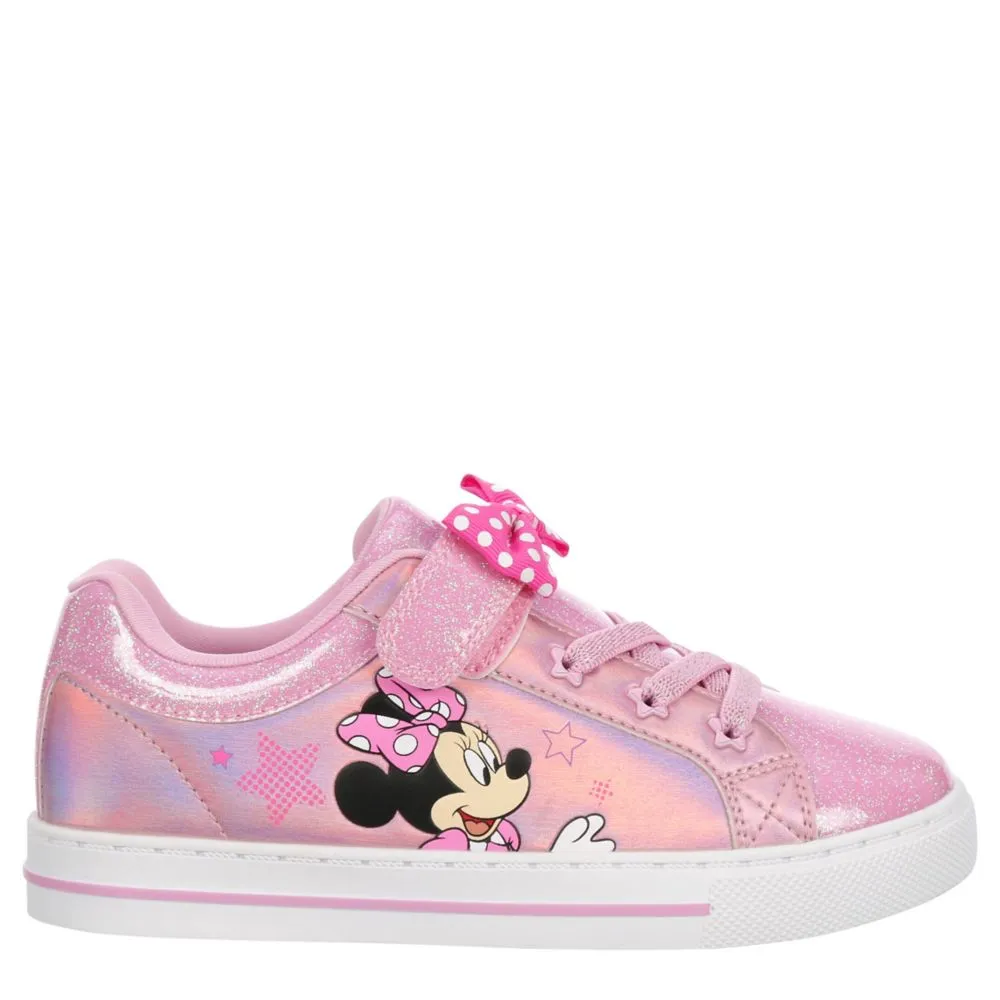 DISNEY  GIRLS LITTLE-BIG KID MINNIE SNEAKER