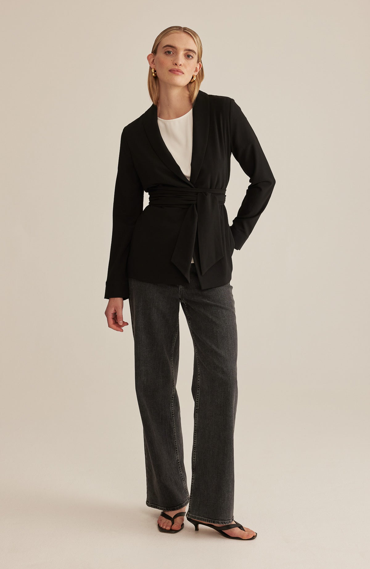 Elena Wrap Blazer