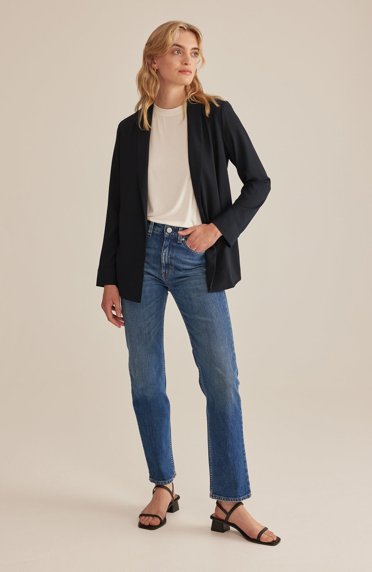 Elena Wrap Blazer