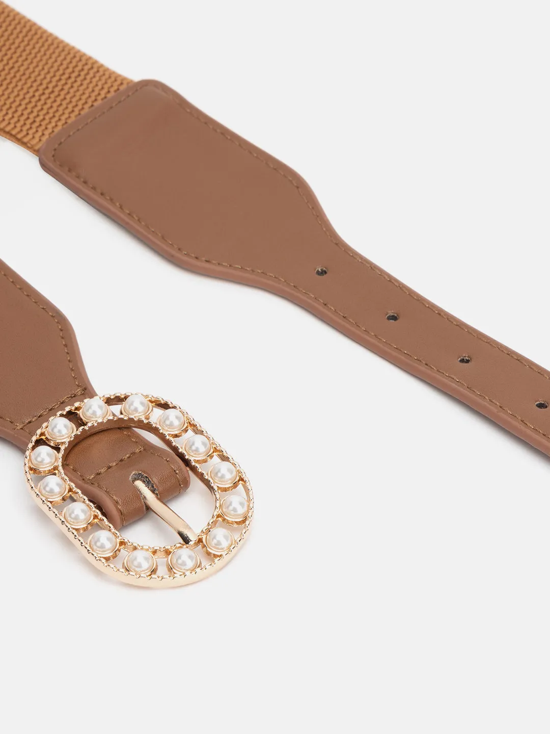 Embellished Buckle Belt