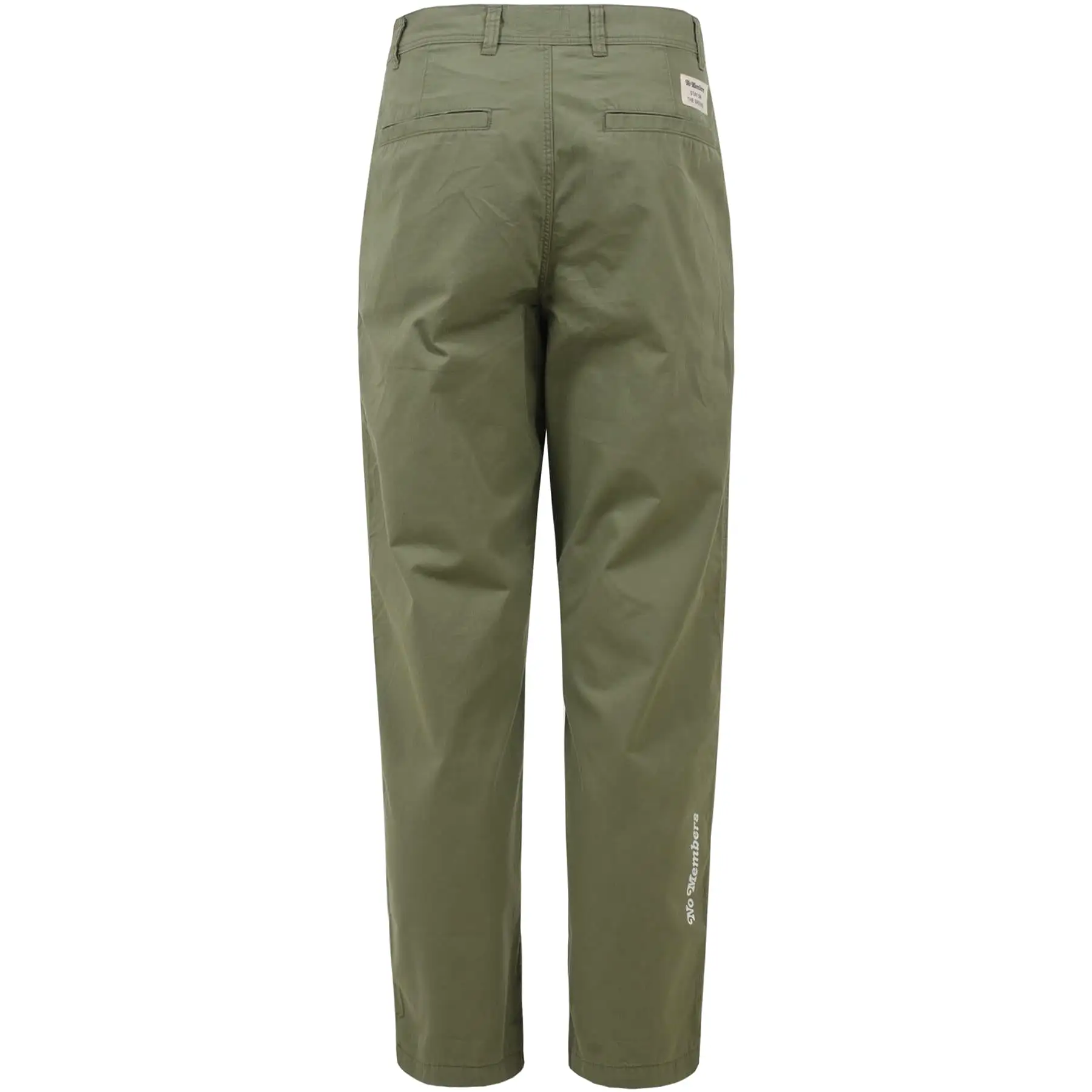 Embroidered Patch Chino Green - W22