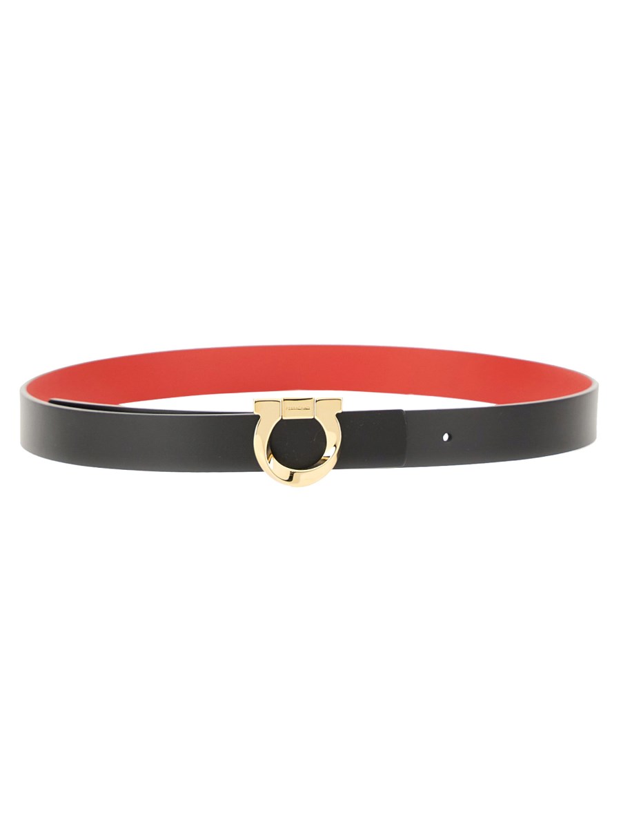 FERRAGAMO    LEATHER BELT