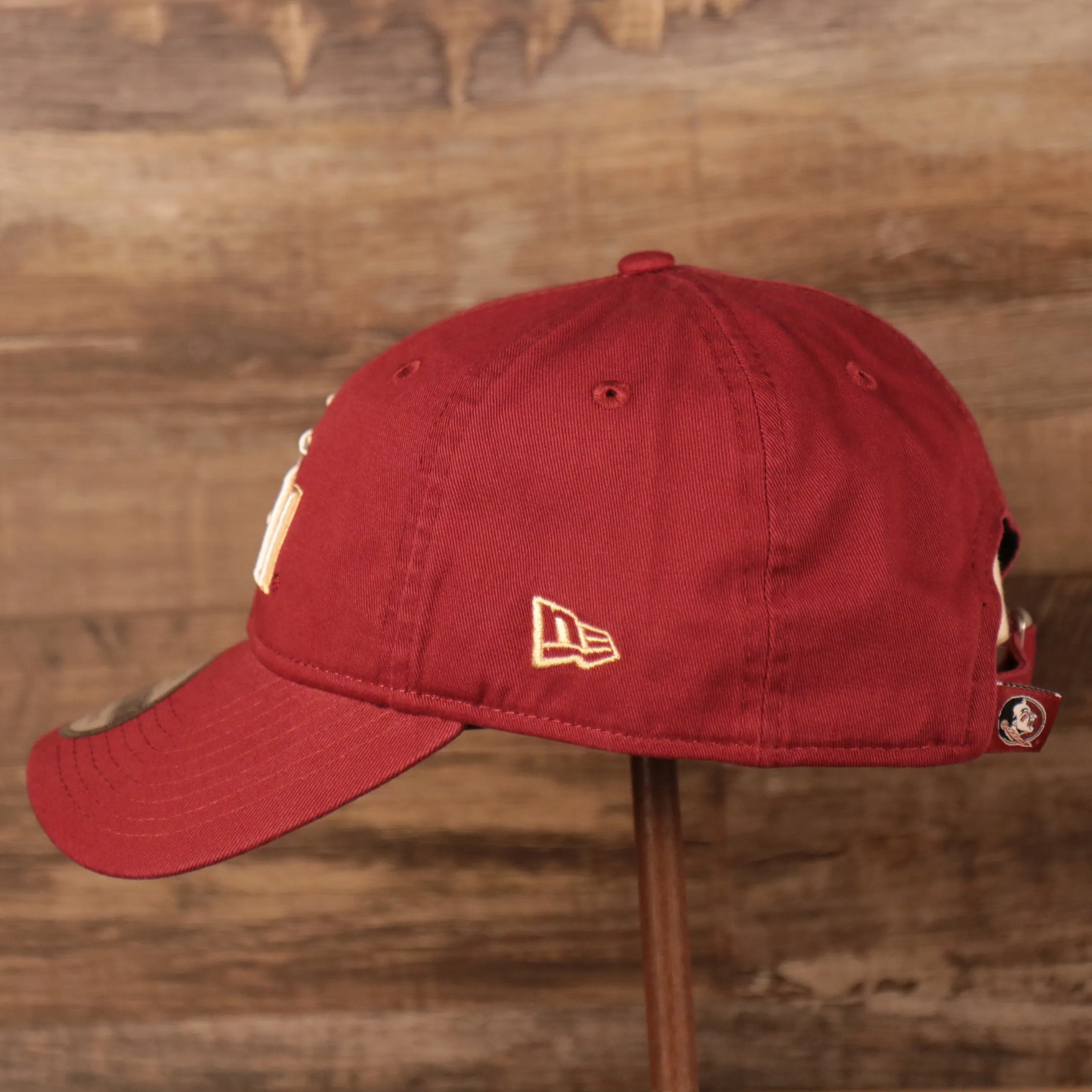 Florida State Seminoles Maroon Adjustable 9Twenty Dad Hat