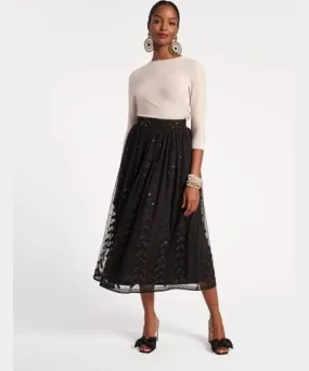 Frances Valentine Valentina Sequin Ball Skirt