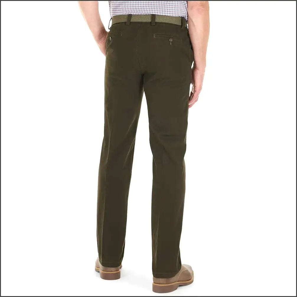 Gurteen Longford Winter Bracken Stretch Cotton Chino.