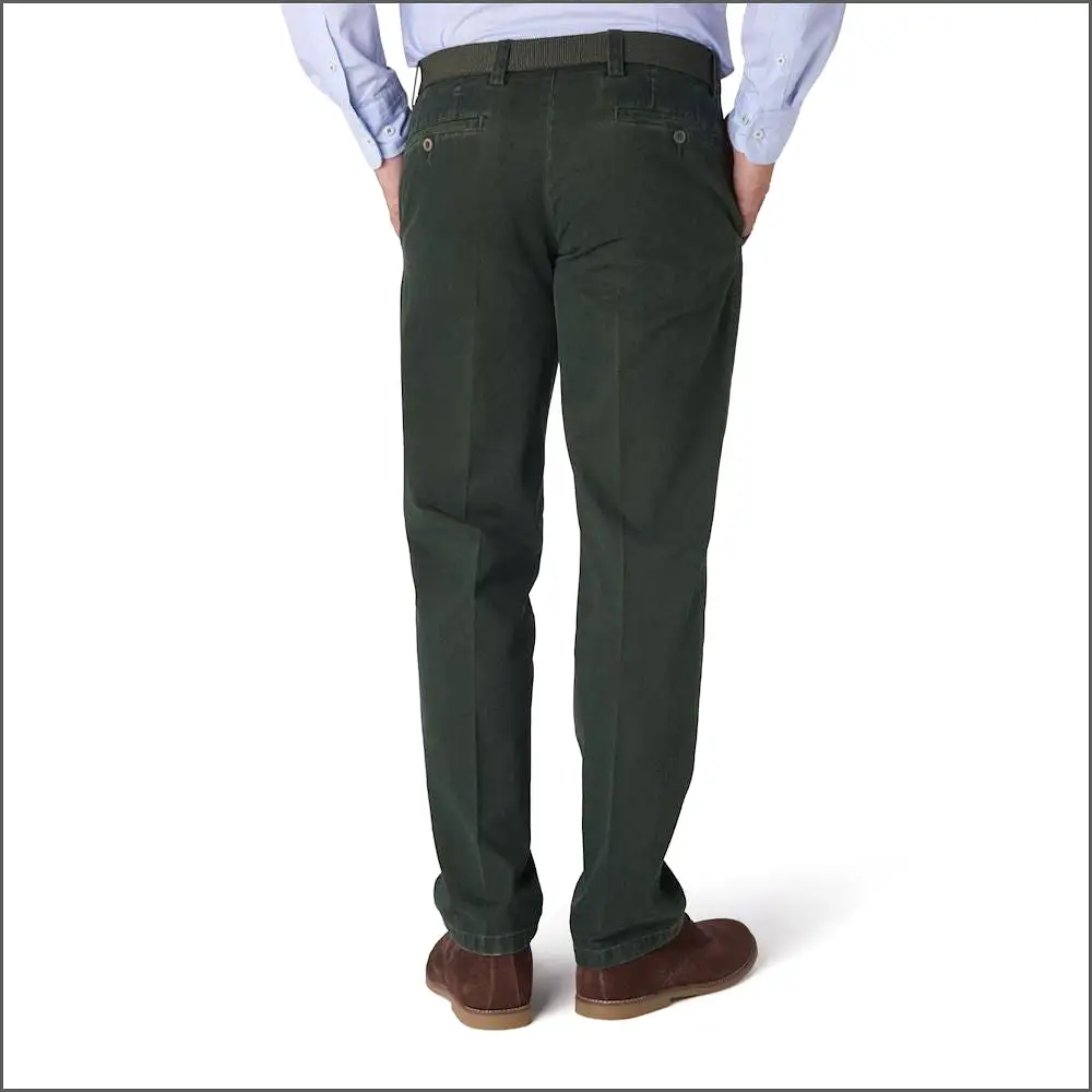 Gurteen Longford Winter Loden Stretch Cotton Chino+