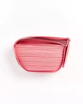 Half Moon Bag in Bright Pink