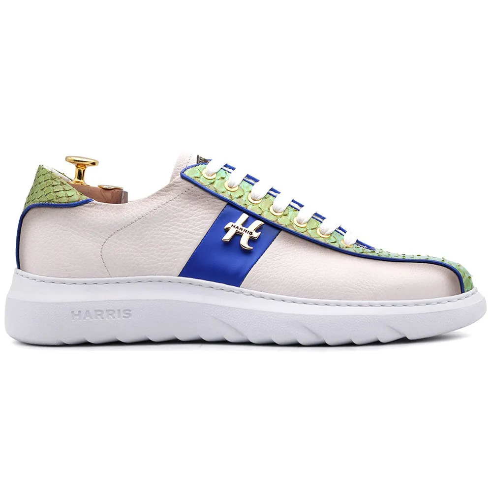 Harris Firenze 1913 Minimalist Leather Sneaker White