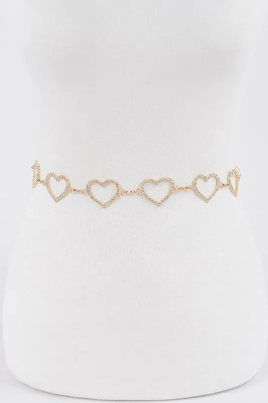 Heart Chain Belt