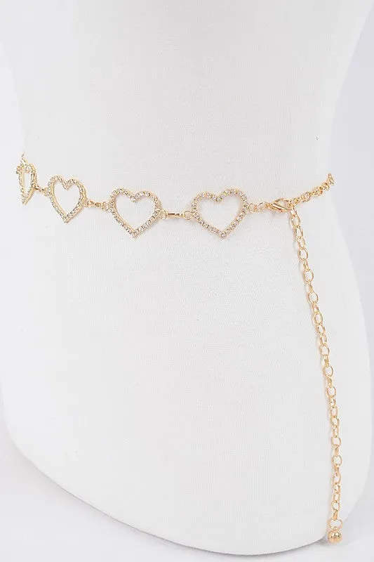 Heart Chain Belt