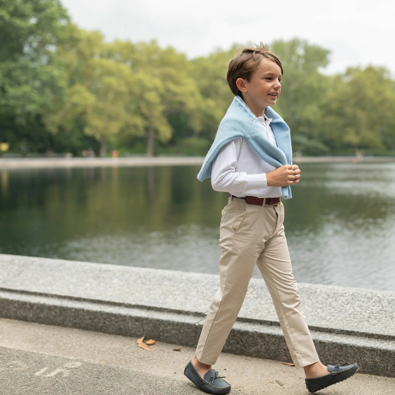 Henry Duvall - Bradford Trousers in King's Way Khaki Chino