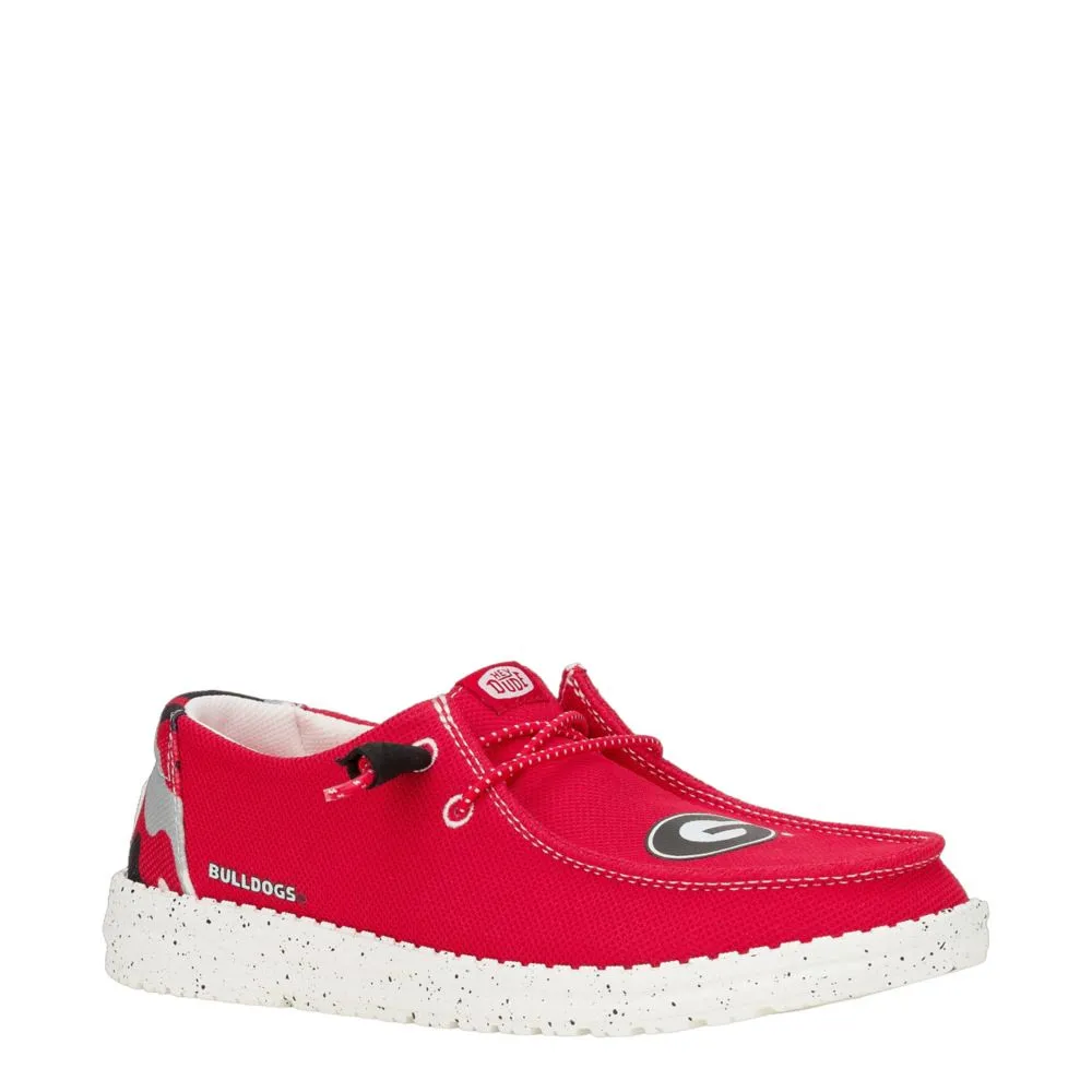 HEYDUDE  WOMENS WENDY GEORGIA SLIP ON SNEAKER