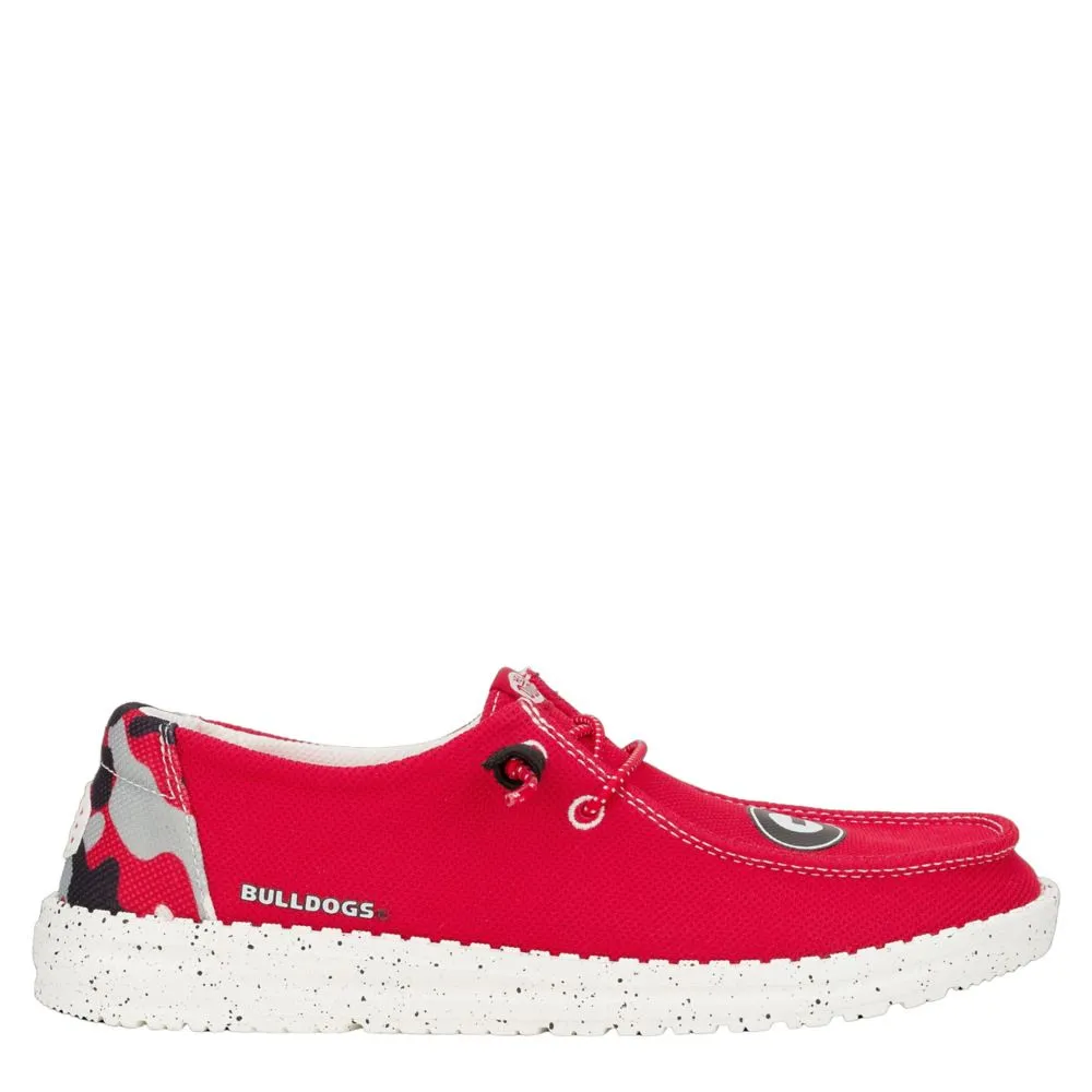 HEYDUDE  WOMENS WENDY GEORGIA SLIP ON SNEAKER