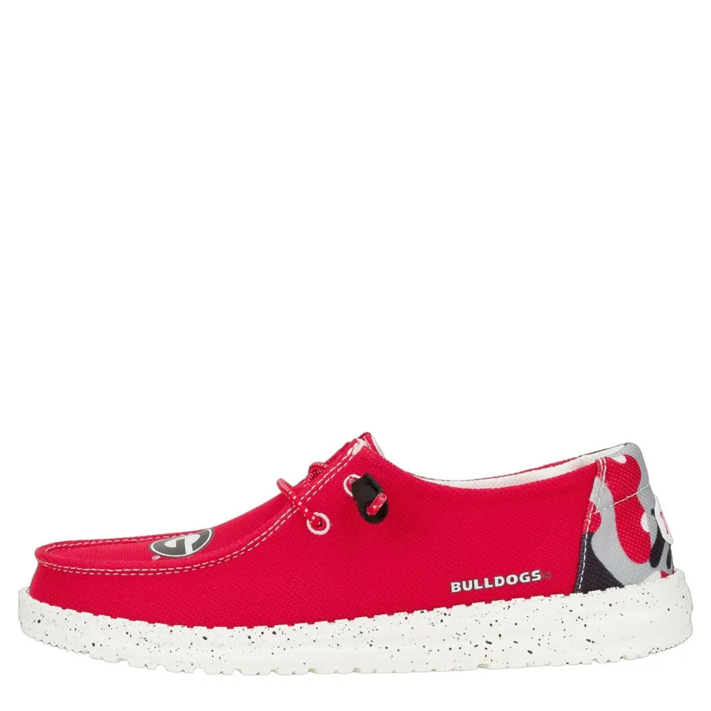 HEYDUDE  WOMENS WENDY GEORGIA SLIP ON SNEAKER