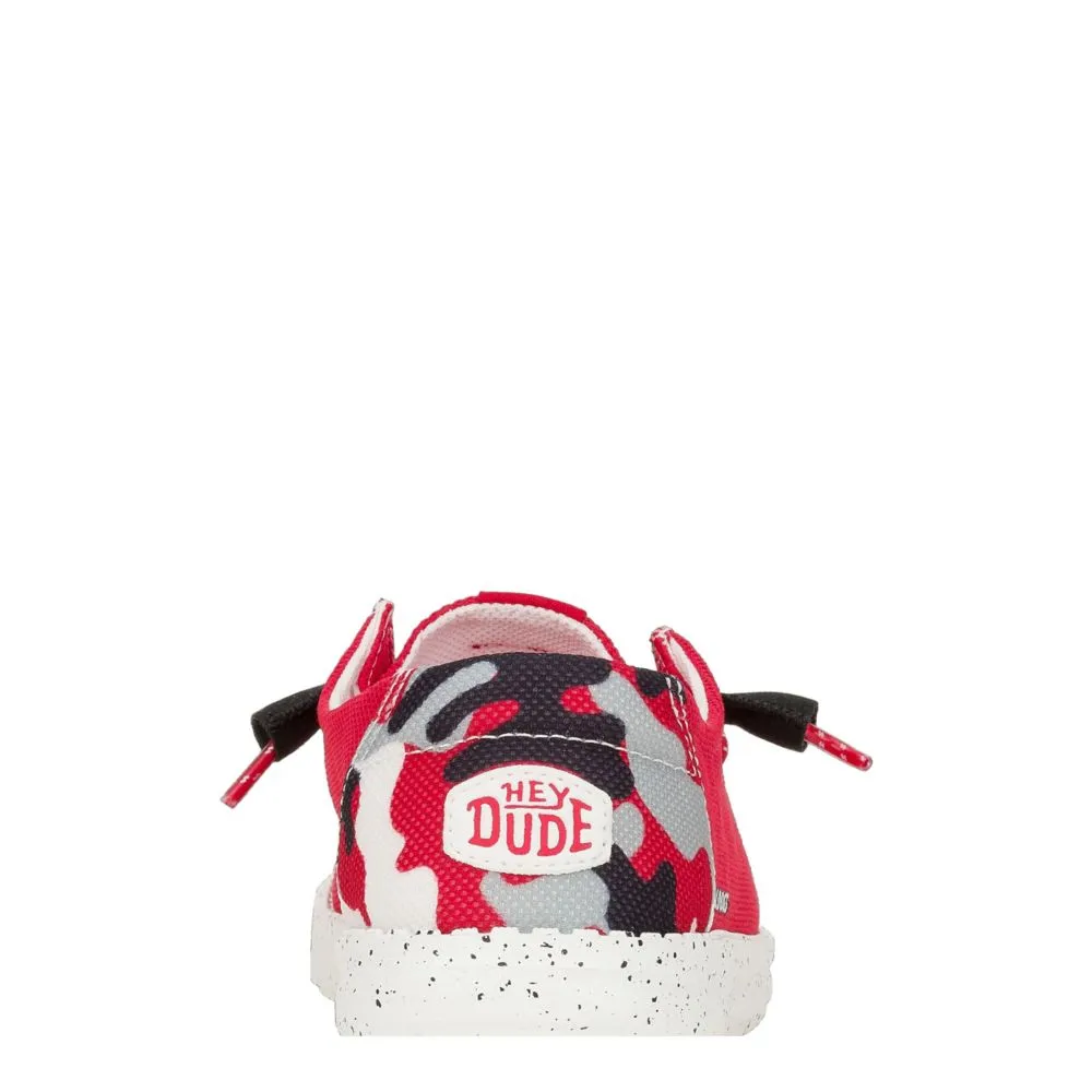 HEYDUDE  WOMENS WENDY GEORGIA SLIP ON SNEAKER